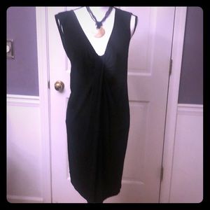 Loft Black Shift Dress Size  medium
